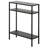 Ricardo 22" Wide Rectangular Console Table with Metal Shelves in Blackened Bronze-1163840980-1168277368