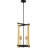 Tedesco 4 - Light Dimmable Geometric Chandelier