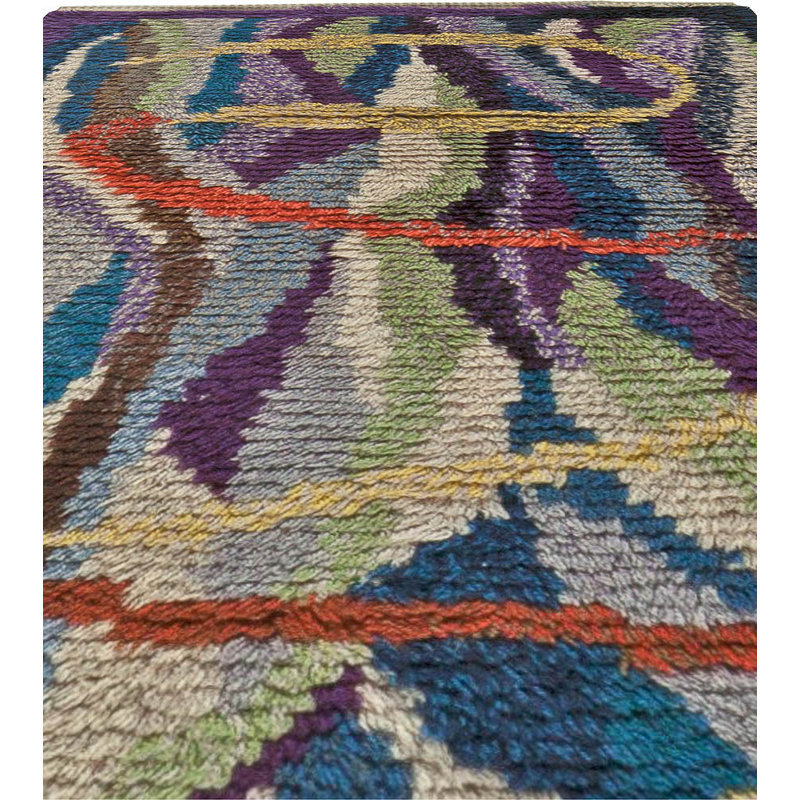 Vintage One-of-a-Kind Rectangle 2'5" X 4'4" Area Rug