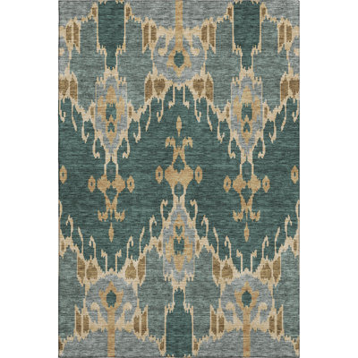 Premium Machine Washable Prisco Cactus Rug