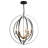 6 - Light Dimmable Globe Chandelier