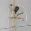 3-Function Exposed Shower System With Tub Spout, 10.8" Round Rain Shower Head & Handheld Shower-120234895
