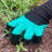 1 Pair Garden Gloves With Claw Tips