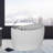 48'' x 31.50'' Freestanding Air Plastic / Acrylic Bathtub with Faucet