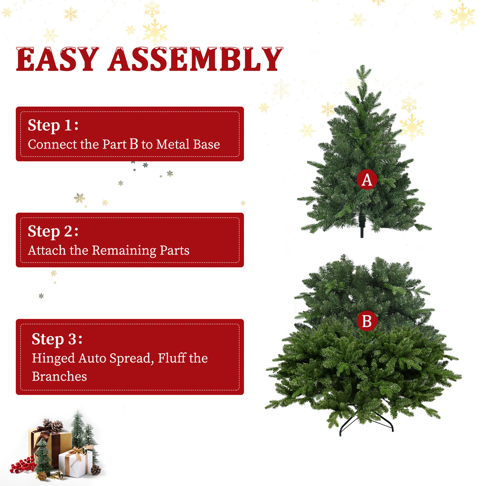 Spruce Christmas Tree, 4'