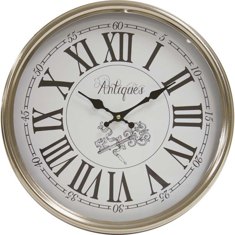 Denoncourt Metal Wall Clock