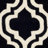 Carolene Hand Tufted Wool Geometric Rug-1489007146