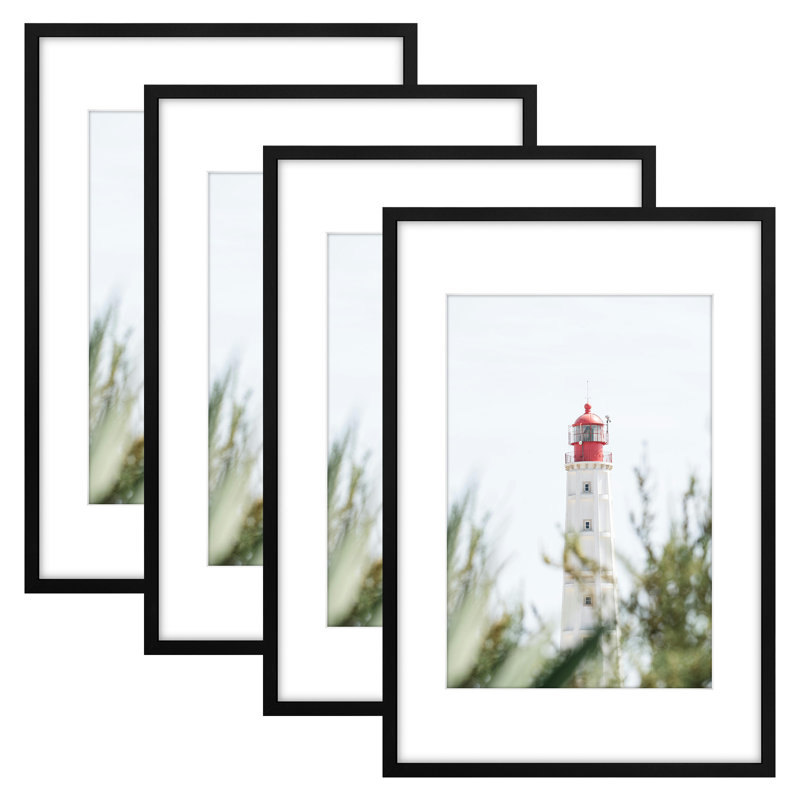 Ensemble de cadres muraux Gallery, H 24,76 po x l 16,77 po x P 2,95 po