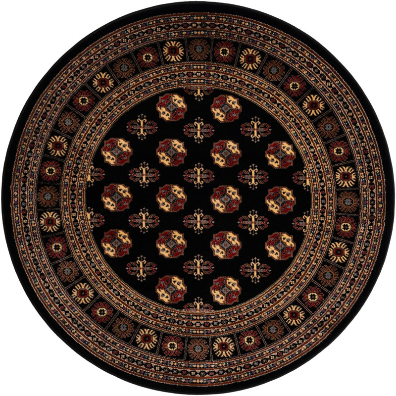 Tapis traditionnel Hinshaw, Rond 5 pi 3 po
