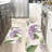 Purple Hydrangea Blooms, Kitchen Mats 2-Piece