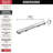 24" Reversible Linear Shower Drain Trim-109286879
