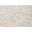 Himalayan Wool Geometric Area Rug in White