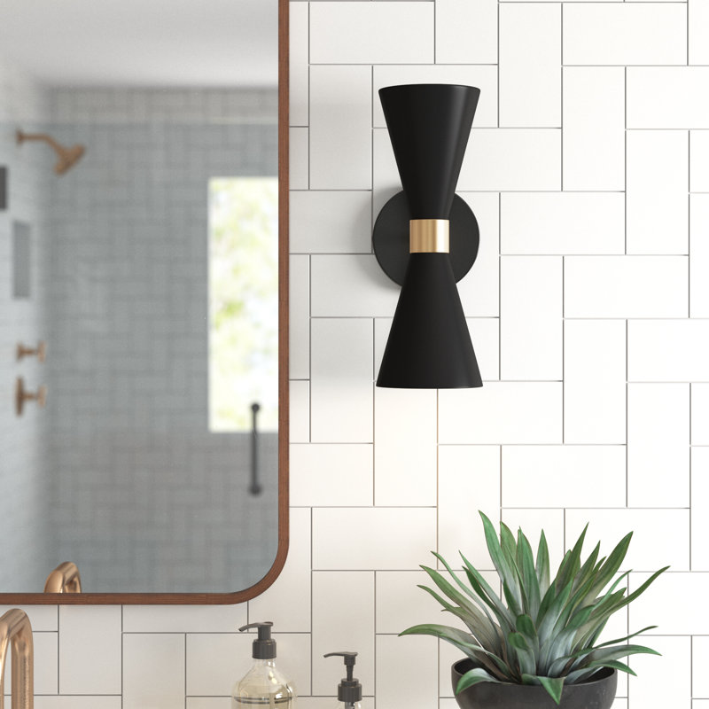 Amillio LED Armed Sconce, Black