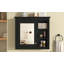 Armoire de rangement murale de 30 po x 28 po avec miroir, design moderne et tablettes réglables pour une organisation efficace