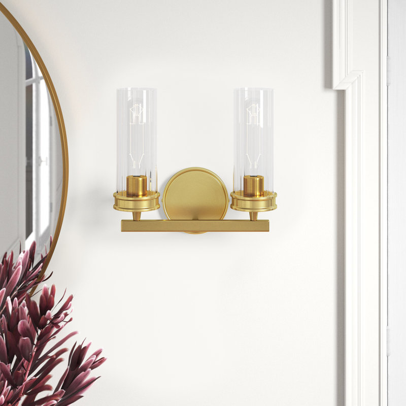 Madelyn Armed Sconce, Satin Brass