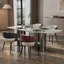 Ensemble de chaises de salle à manger rembourrées Luxury-920950810-919473670