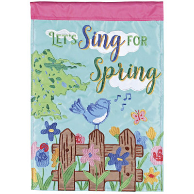 Garden Garden Bird Let Us Sing For Spring