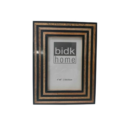 White & Brown Resin Tiles Picture Frame