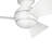 Sola 34" Matte White LED Ceiling Fan-773059949-773059948