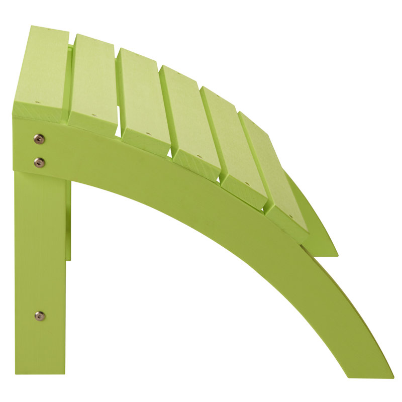 Repose-pieds extérieur Adirondack, repose-pieds résistant aux intempéries, Vert
