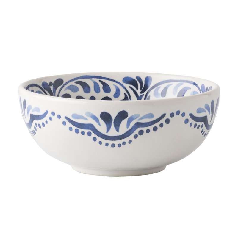 Iberian Cereal/Ice Cream Bowl, Indigo