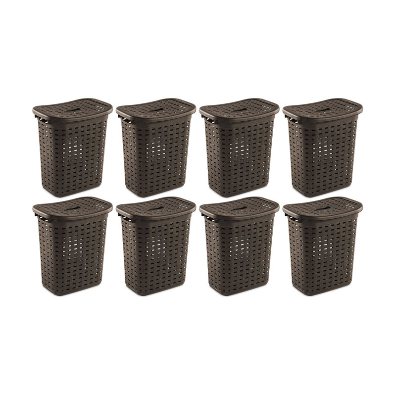 Panier à linge avec rangement