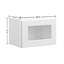 Armoire murale standard en contreplaqué HOMEIBRO Design, prête à assembler, style Shaker, 45,7 cm (L) x 30,5 cm (P) x 30,5 cm (H), blanc Shaker-442889278-442816242