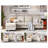 Latitude Run® Modular Sectional Couch| Corduroy L Shaped Sleeper Sofa, Sofa Bed Convertible Chaise With Storage Ottoman For Living Room Modern Furniture, 6 Seater Sleeper-802388748