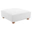 Repose-pieds Tayte blanc