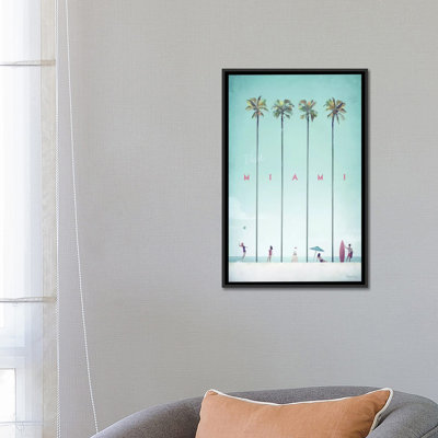 «Visitez Miami», impression sur toile
