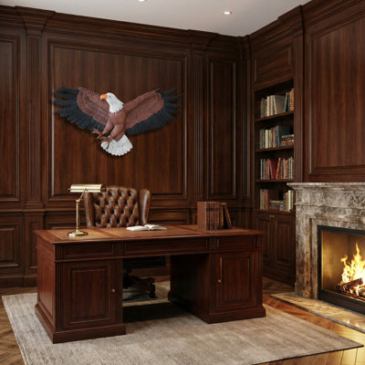 Sculpture murale American Eagle