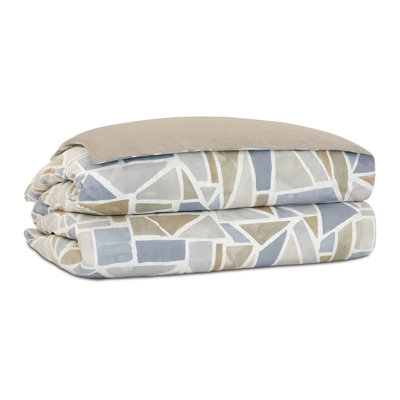 Oliver Cotton Geometric Duvet Cover