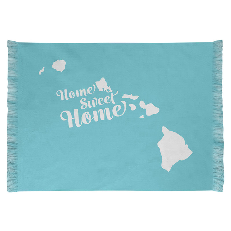 Tapis honolulu blue area home