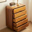Console en bois de wengé massif