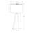 Modern Resin Table Lamp with Shade