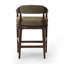 Dane Upholstered Bar Stool with Solid Wood Frame-860077892