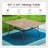 Mariana 8 - Person Patio Dining Set with Square Table