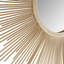 Glamour miroir soleil levant or moderne-993020420