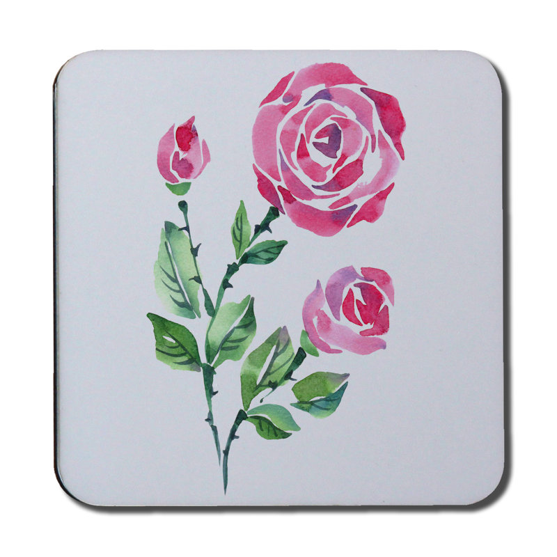 Square 6 Piece Coaster Set