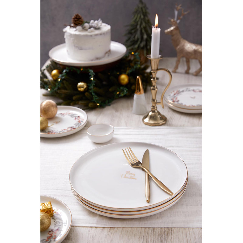 Ensemble d'assiettes de service (4 pièces)