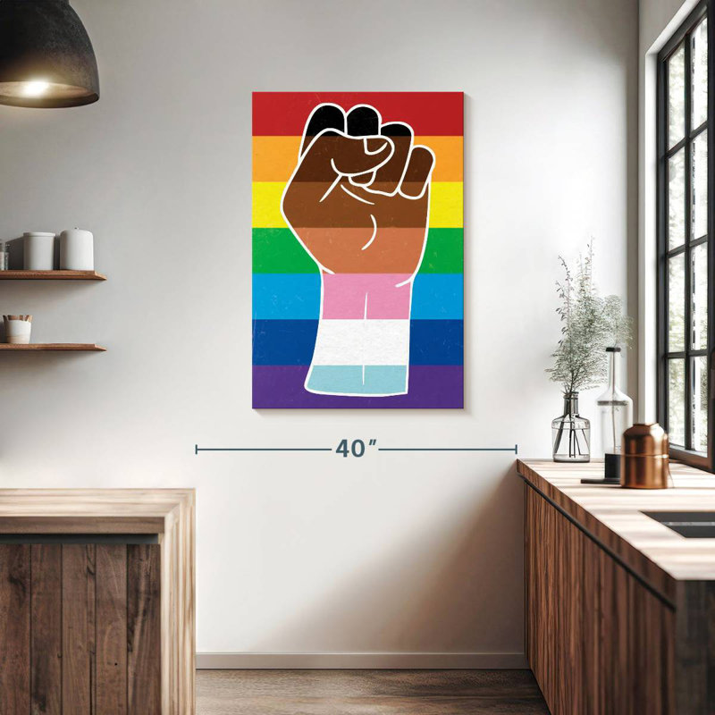 Khadjiah Honor The Pride, 39" H x 26" W