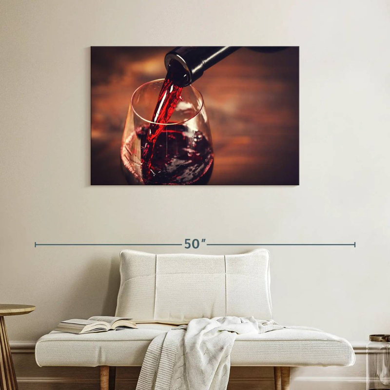 Yarlin Red Wine Tasting, 26" H x 39" W