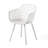 Poppy Chair For Outdoor Patio - White, Polypropylene, Stable And Furniture Contemporary Style-119360195