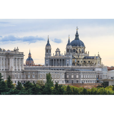 Almudena Cathedral, Madrid, Spain - Wrapped Canvas Print