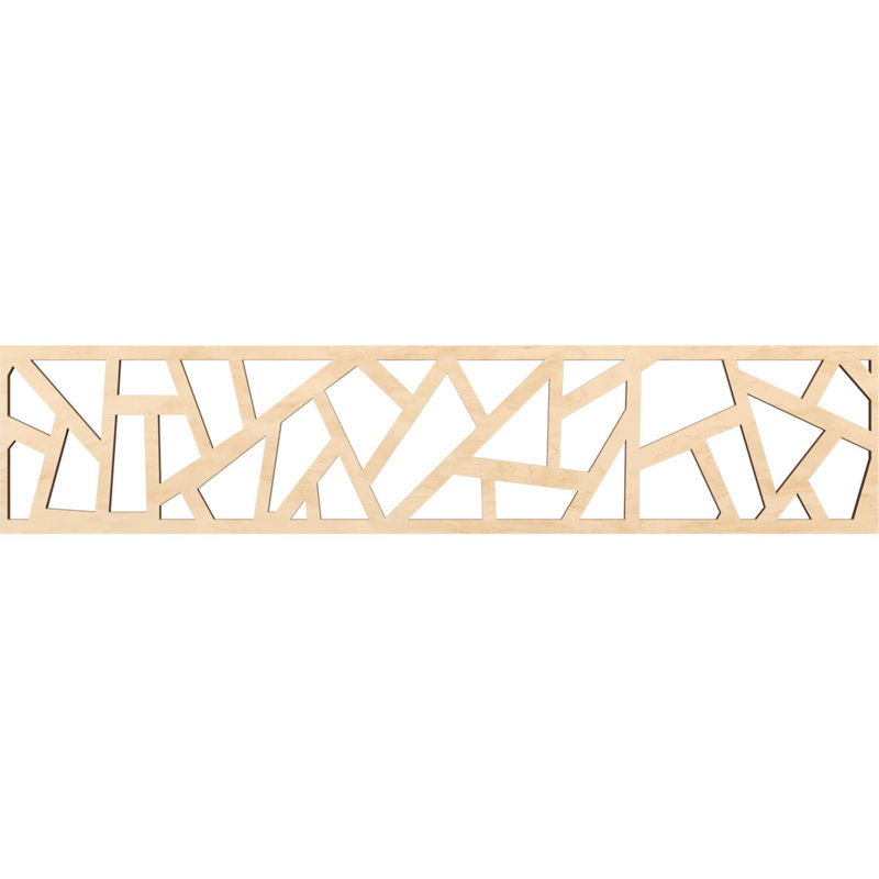 Moulure en bois Harrisburg, Bouleau, H 10 po x l 46,75 po x P 0,375 po