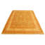 Tapis unique en laine noué à la main style Ushak olive 9 pi 1 po x 12 pi 2 po Yaak