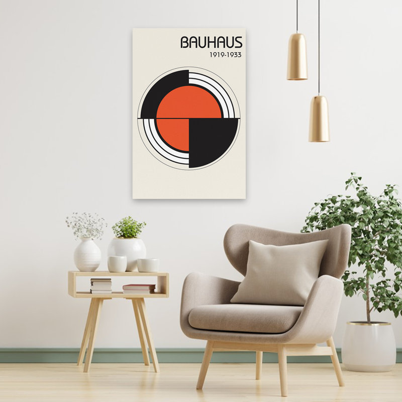 Bauhaus 1 - Design and Type Art moderne, H 36 po x l 24 po