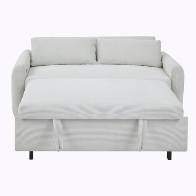 Manucy 57.48'' Upholstered Convertible Sofa