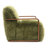 2-Pieces 28.3" Wide Faux Fur Accent Chair,Upholstered Lounge Chair With Curved Wooden Arms,Tight Back & Seat,Armchair For Living Room,Bedroom-123044745
