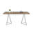 Frethi Metal Base Dining Table-616751629-616751626